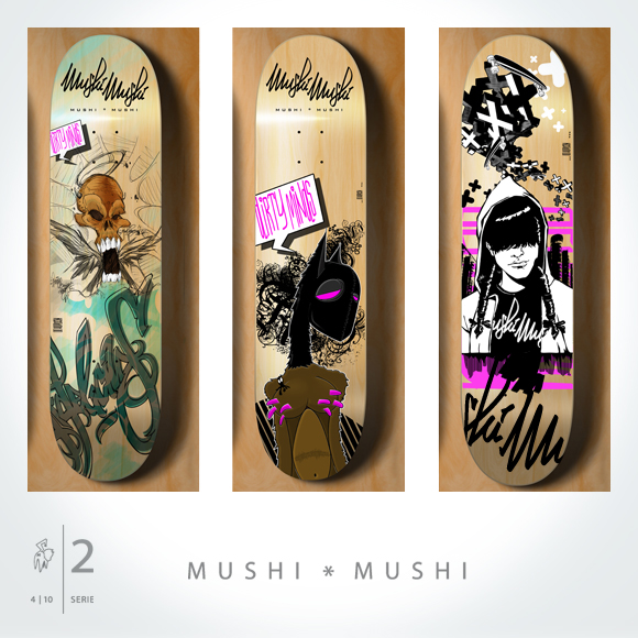 mushi mushi skateboards_board